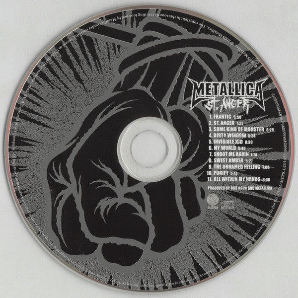 Metallica - St. Anger   European 1xCD / 1xDVD