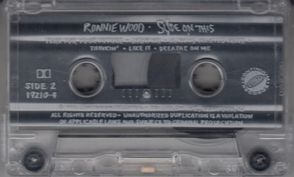 Ronnie Wood - Slide On This   U.S. Cassette LP