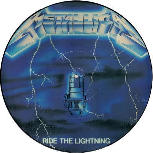 Metallica - Ride The Lightning - RARE UK 12" LP Picture Disc