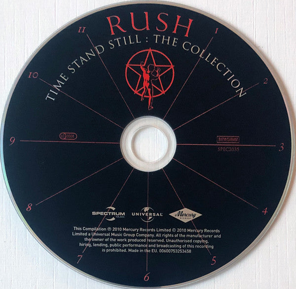 RUSH - Time Stand Still :The Collection - European Import CD LP