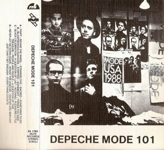 Depeche Mode - 101 - RARE Double Cassette - Yugoslavia