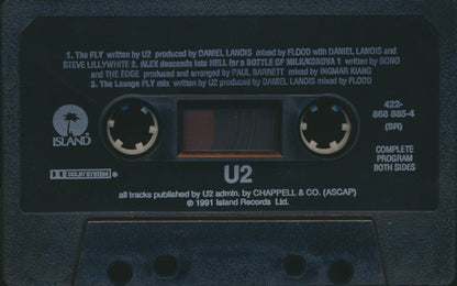 U2 - The Fly       U.S. Cassette Single