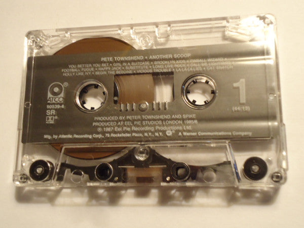 Pete Townshend - Another Scoop   U.S. Cassette LP