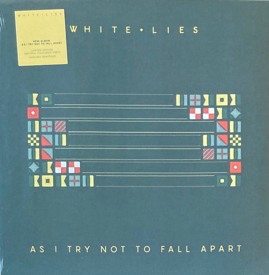 White Lies - As I Try Not To Fall Apart   European Import Colored Vinyl LP