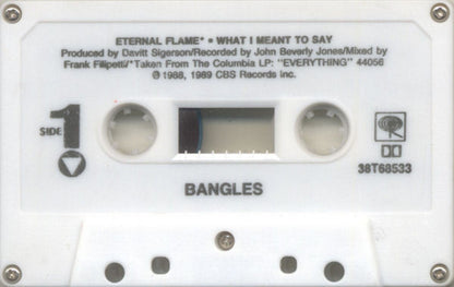 Bangles - Eternal Flame     U.S. Cassette Single