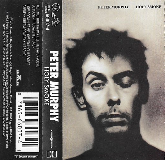 Peter Murphy - Holy Smoke   U.S. Cassette LP