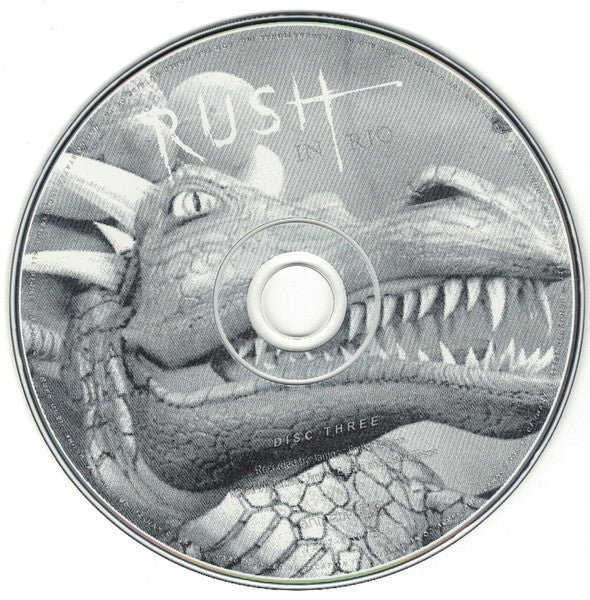 RUSH - In Rio - European Import 3 x CD Set