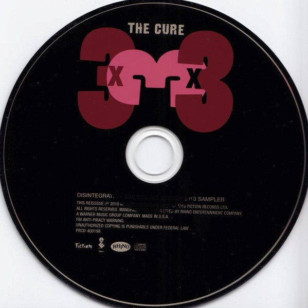 The Cure - 3x3x3 - Disintegration Deluxe Edition - Promotional ONLY 9-Track Sampler CD