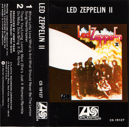 Led Zeppelin - Led Zeppelin 2    U.S. Cassette LP