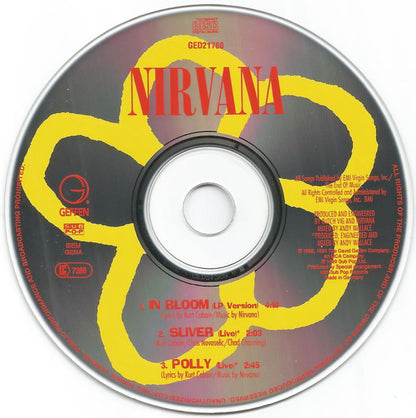 NIRVANA - In Bloom      3-Track Import CD Single / Germany