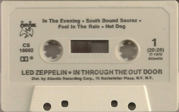 Led Zeppelin - In Through The Out Door    U.S. Cassette LP