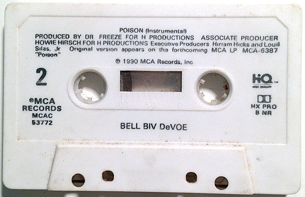Bell Biv Devoe - Poison    U.S. Cassette Single