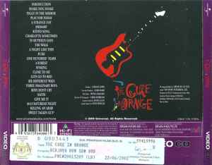 The Cure - In Orange - Rare 2 x CD Video - Malaysia ONLY Import
