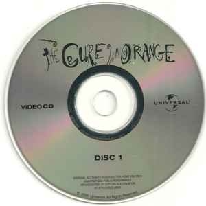 The Cure - In Orange - Rare 2 x CD Video - Malaysia ONLY Import