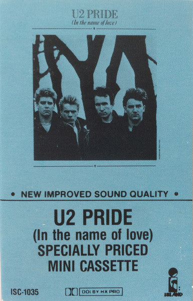 U2 - Pride (In The Name Of Love) - Rare Canadian Cassette Single