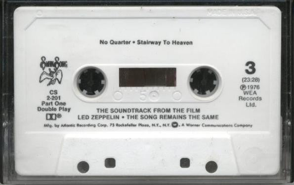 Led Zeppelin - The Song Remains The same    U.S. 2xCassette LP