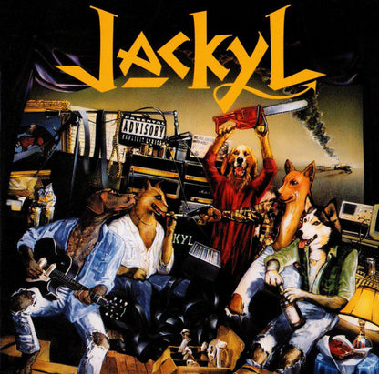 Jackyl - Jackyl   U.S. CD LP    Record Club Issue