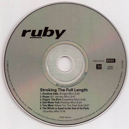 Ruby - Stroking The Full Length   U.S. Remix EP CD