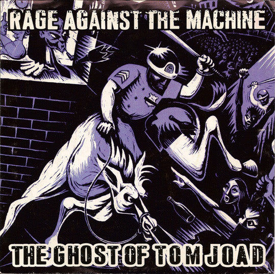 Rage Against The Machine - The Ghost Of Tom Joad  RARE Promo CD Single