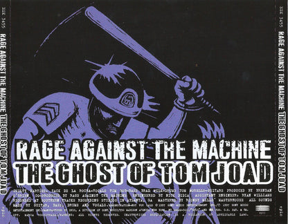 Rage Against The Machine - The Ghost Of Tom Joad  RARE Promo CD Single