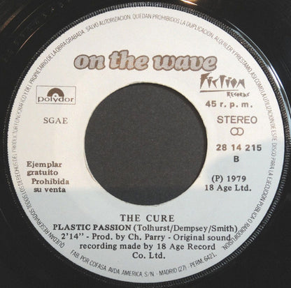The Cure - Boys Don't Cry - Very Rare Spanish Promotional 7" Single