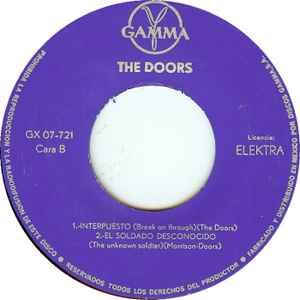 The Doors - 13       RARE Mexican 4-Track  7" EP