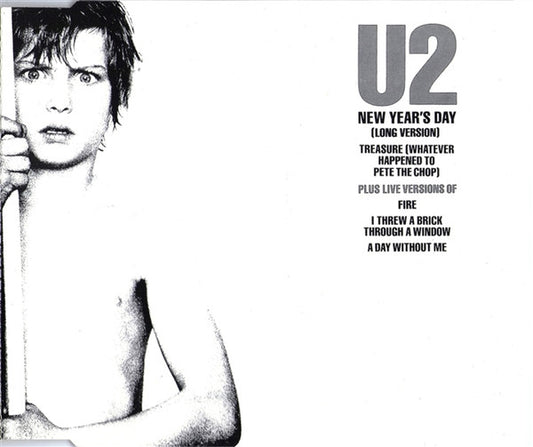 U2 - New Years Day    Austrian Import 4-Track CD Single EP