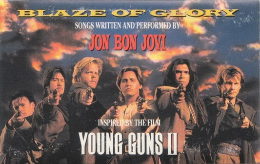 Bon Jovi - Young Guns 2 / Blaze Of Glory  Canadian Import Cassette LP