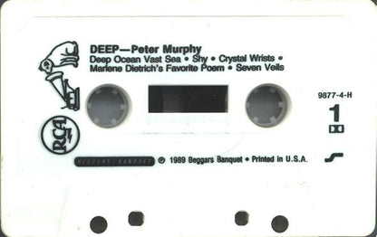 Peter Murphy - Deep   U.S. Cassette LP