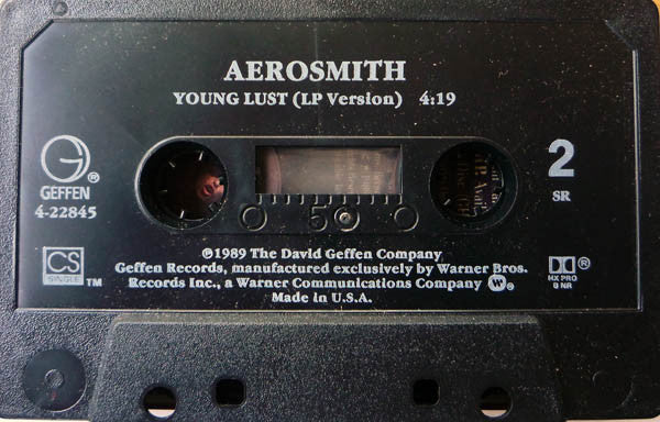 Aerosmith - Love In An Elevator    U.S. Cassette Single