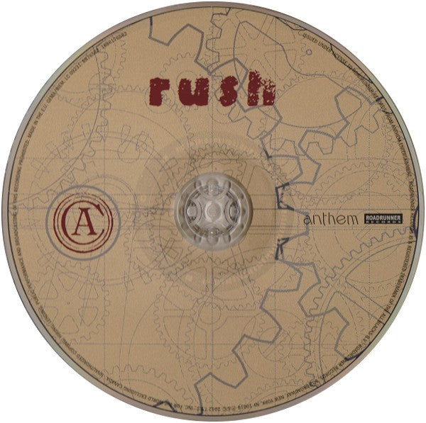 RUSH - Clockwork Angels - European Import CD LP  NEW / SEALED