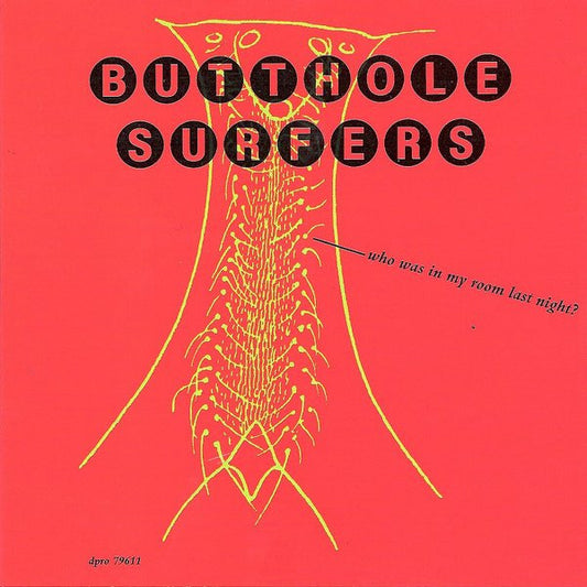 Butthole Surfers - Who Was In My Room Last Night? - Rare Promotional CD Single