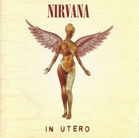 NIRVANA - In Utero     Yellow Vinyl LP With Poster