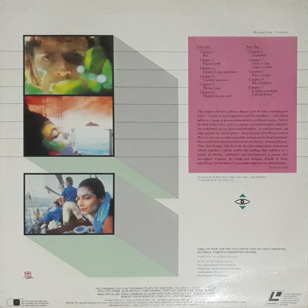 Duran Duran - Self Titled 11-Track U.S. Video Laserdisc