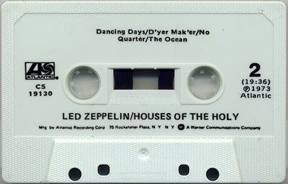 Led Zeppelin - Houses Of The Holy   U.S. Cassette LP