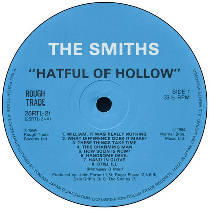 THE SMITHS - HATFUL OF HOLLOW - RARE Japanese Issue LP