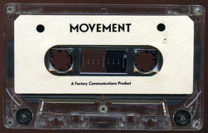 New Order - Movement    U.S. Cassette LP