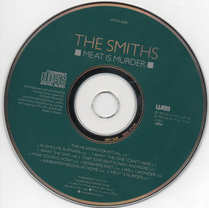 The Smiths - Hatful Of Hollow / Meat Is Murder - Japanese Double CD