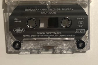 SKINNY PUPPY - Rabies - RARE Promotional Cassette
