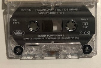 SKINNY PUPPY - Rabies - RARE Promotional Cassette