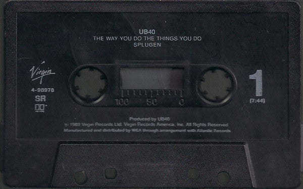 UB40 - The Way You Do The Things You Do    U.S. Cassette Single