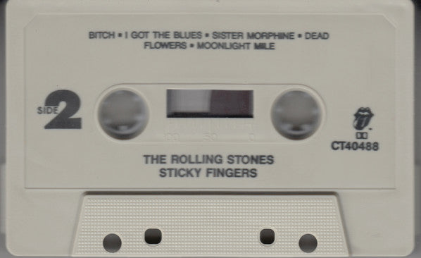 Rolling Stones - Sticky Fingers        U.S. Cassette LP