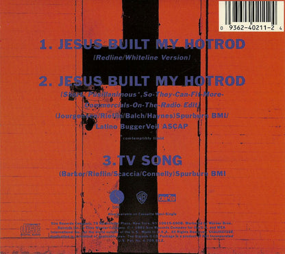 Ministry - Jesus Built My Hot Rod - U.S. 3-Track Cd Single Digipak