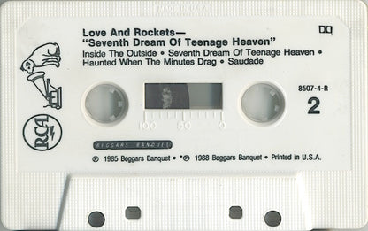Love And Rockets - Seventh Dream Of teenage Heaven   U.S. Cassette LP