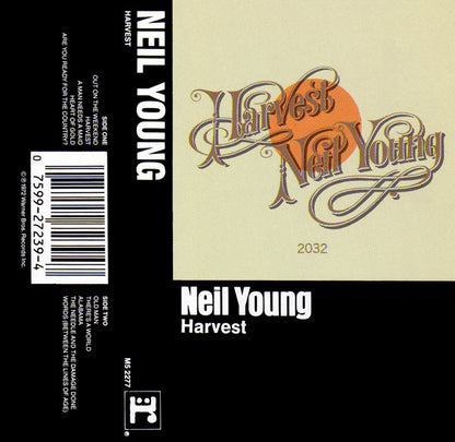 Neil Young - Harvest    U.S. Cassette LP