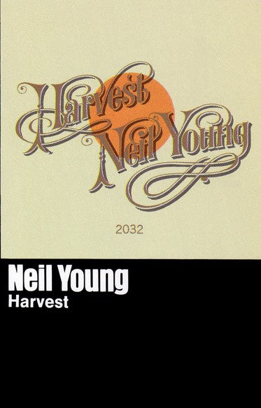 Neil Young - Harvest    U.S. Cassette LP