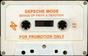 Depeche Mode - Songs Of Faith And Devotion - Rare USA Promotional Cassette