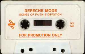 Depeche Mode - Songs Of Faith And Devotion - Rare USA Promotional Cassette