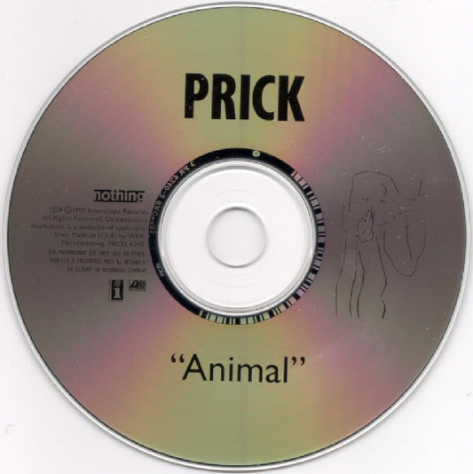 Prick - Animal - RARE Promotional only CD Single