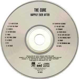 The Cure - Happily Ever After - U.S. ONLY Release - LP/Cassette/CD Package